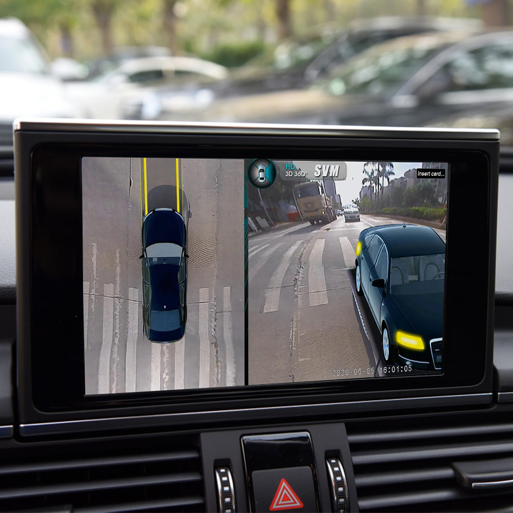 SONY225 chips 360 3D holographic image system used for Audi A6L/A4L/A8L after market
