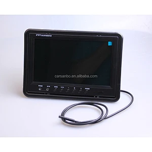 9 inch TFT LCD tv monitor with headrest mount frame for truck