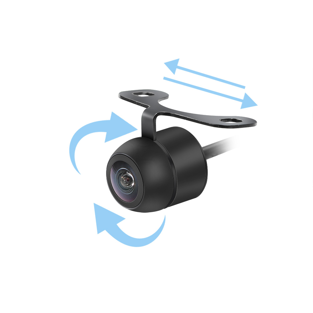 16.5mm front view car camera with fireproof bellows