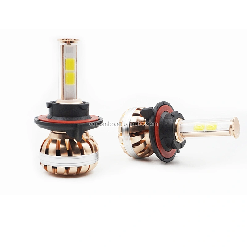 Factory price C8 COB auto led headlights 3600lm 9007 h3 h4 h7 h13 led headlight bulb