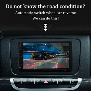 Carsanbo TY7018B Universal touch screen 2DIN car radio mp5 player with 6800 solution
