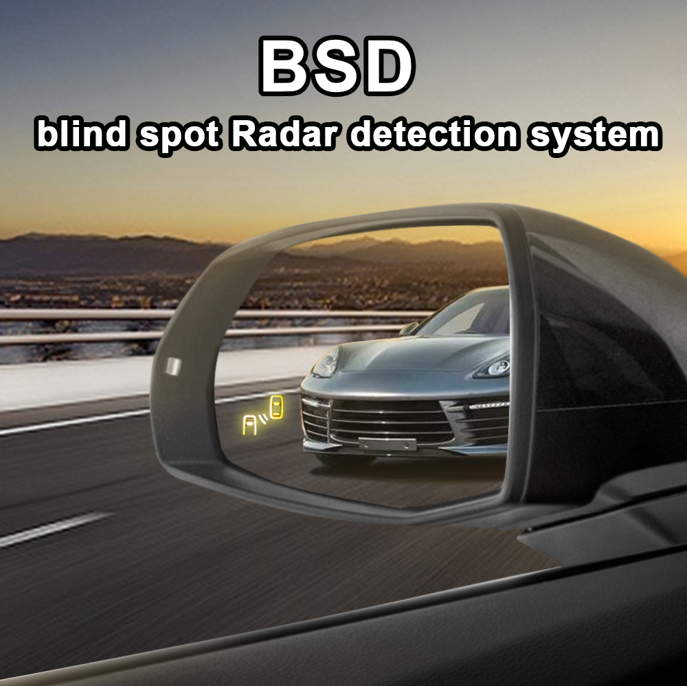 Changing Lane Safer Monitoring Assistant 24Ghz blind spot warning system used for Audi Q7 2020