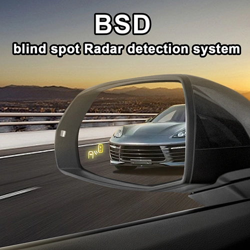 Changing Lane Safer Monitoring Assistant 24Ghz blind spot warning system used for Audi Q7 2020