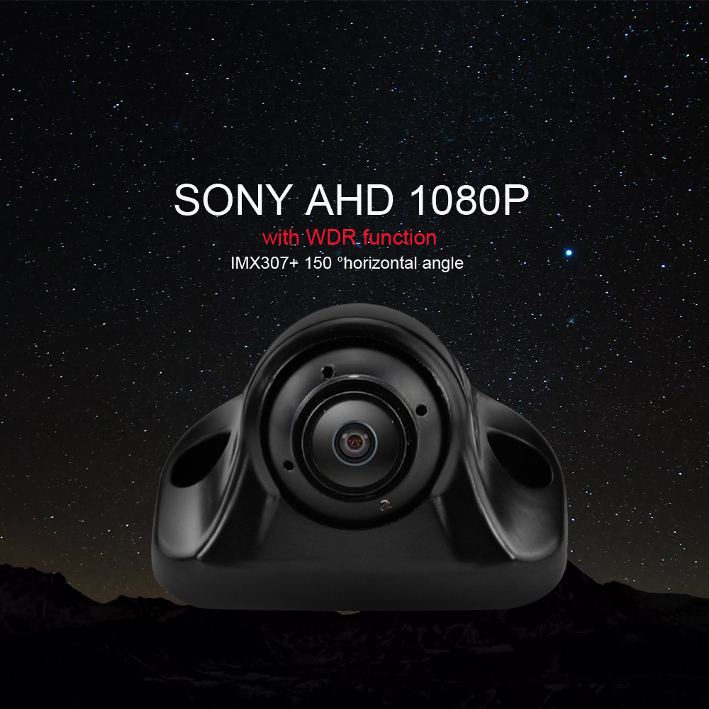 AHD 1080P 360 degree rotatable rearview car camera with WDR function