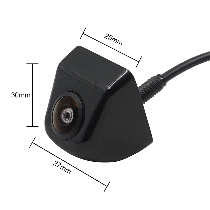 Carsanbo 720P HD Fish eye Lens 180 degree Car Rear View Camera with 3 degree and 5 degree Silicone angle pad