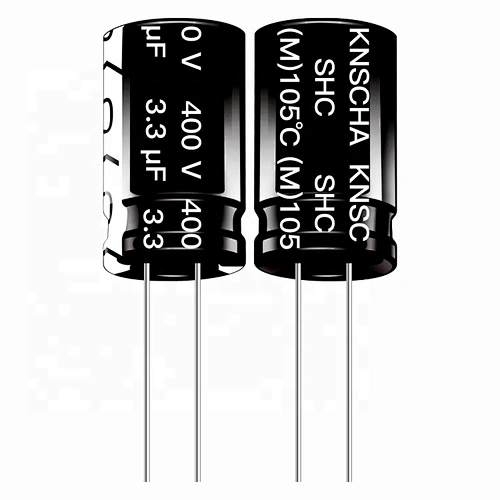KNSCHA Aluminum Electrolytic Capacitor Radial Lead Type SHC 3.3UF 400V 5000H