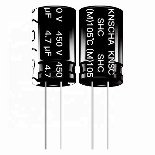 KNSCHA Aluminum Electrolytic Capacitor Radial Lead Type SHC 4.7UF 450V 5000H
