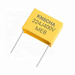 KNSCHA Metallized Polypropylene Film Capacitor MEP CL21-B 105J 250V for DC Bypass