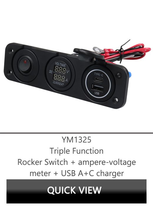 PD 3.0 充電器、12V USB 高速充電器、フラッシュ マウント USB C for sale