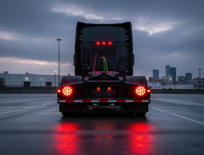 IATF16949 heavy duty truck lights, truck brake lights Factory