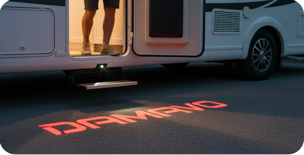 12V car door logo lights, car door entry lights, custom led car door lights