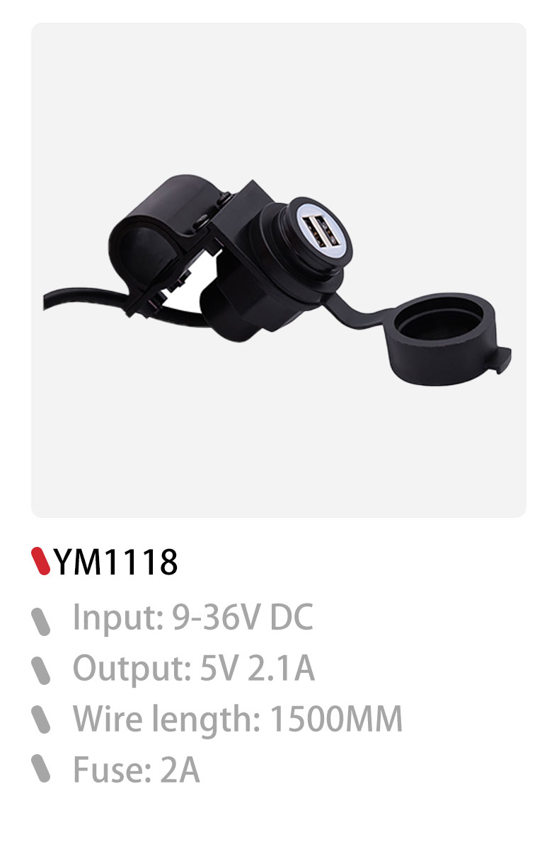 DAMAVO double USB plug, USB charger socket, dual USB charger Design