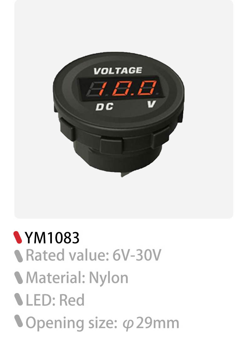 ammeter and voltmeter,digital ammeter and voltmeter,12v voltage current meter