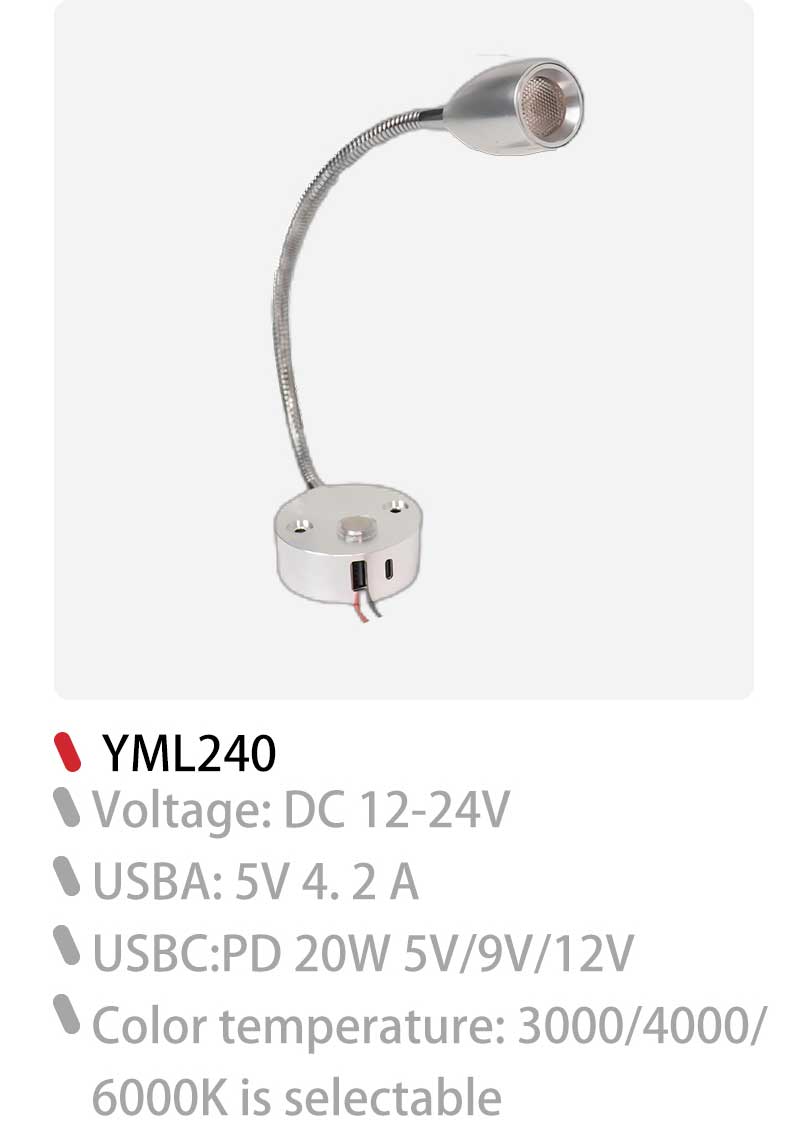 wholesale marine reading lights, rv led lights, 12 volt led marine lights Factory