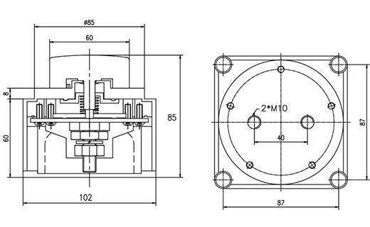 DAMAVO 12V battery isolator switch Support