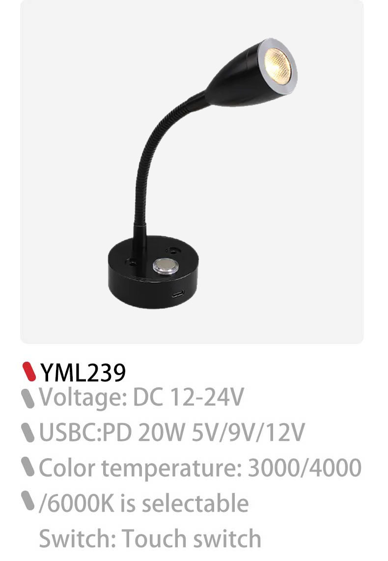 wholesale marine reading lights, rv led lights, 12 volt led marine lights Factory