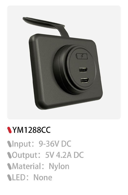 DAMAVO usb surface mount,usb charging ports,usb charging socket Factory