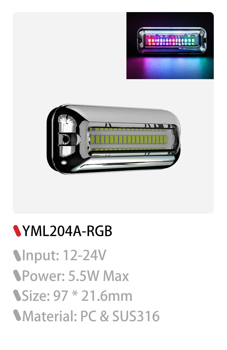 Marine underwater boat rgb lights