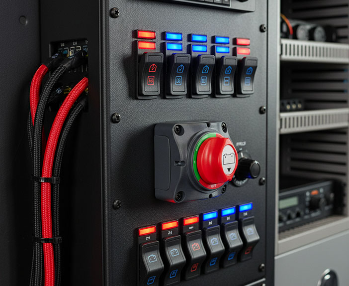 Emergency vehicles (ambulances/fire trucks) battery isolator switch,rv battery disconnect switch ,12v isolator switch