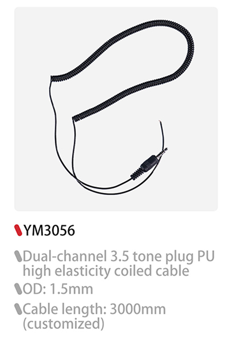 wholesale coiled 3.5 mm cable, spiral audio cable, xlr extension cable Support