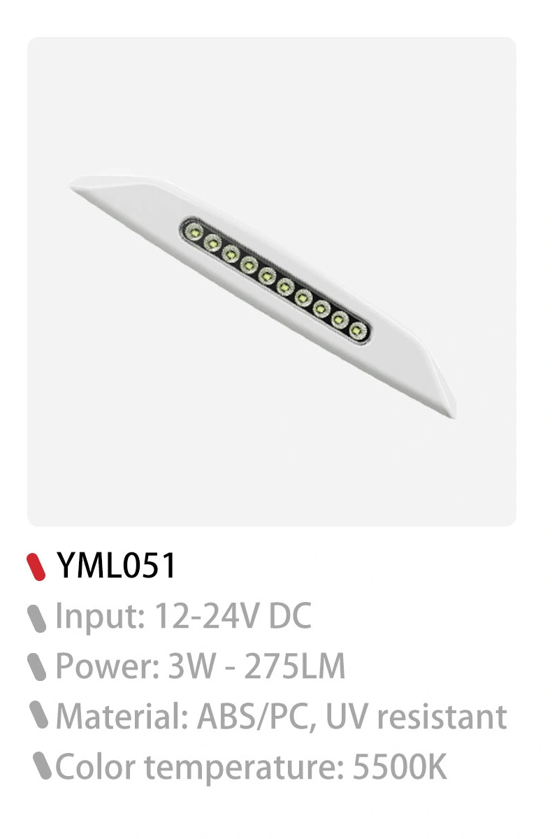 24V rv outside lights, rv porch light, rv led porch light Supplier