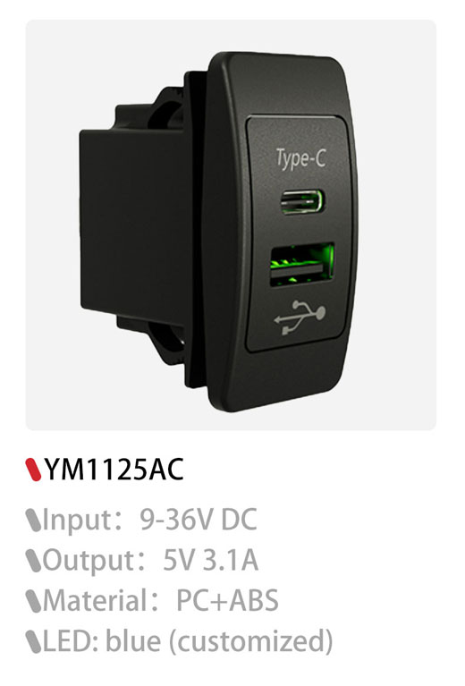 CE 24v usb c,truck 24v usb charger,usb c to 24v