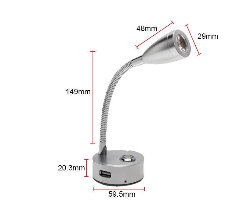wholesale marine reading lights, rv led lights, 12 volt led marine lights Factory