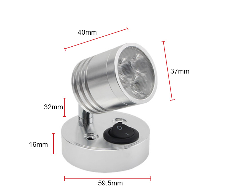 wholesale 12v boat lights interior, 12 volt led interior caravan lights, marine lights for boats Factory