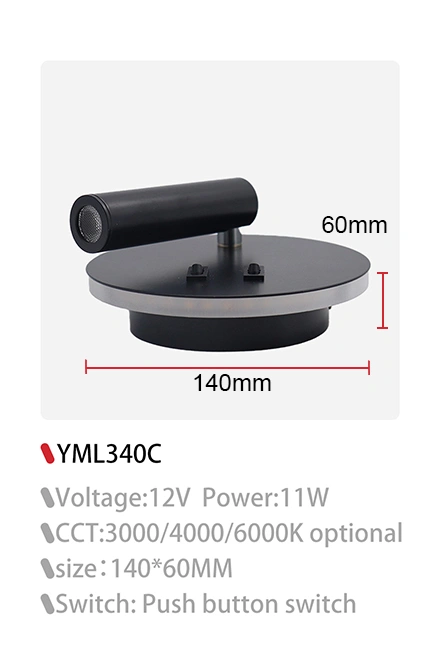 DAMAVO wall mounted reading light,LED wall mount reading light,12 volt wall reading light OEM