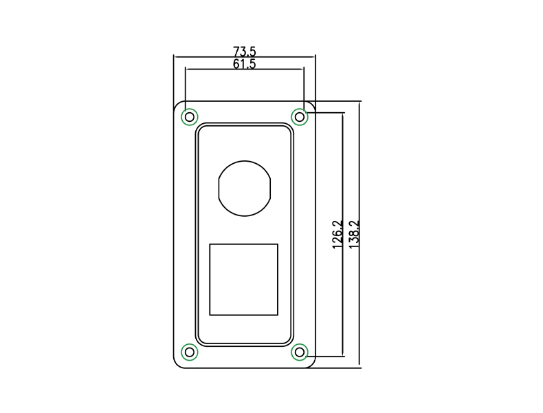 12v marine switch panel, 3 rocker switch panel, aluminium switch panel turnkey solution