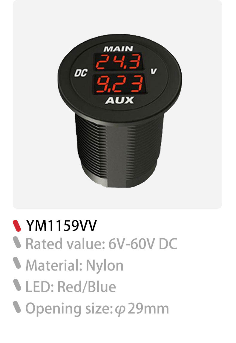 ammeter and voltmeter,digital ammeter and voltmeter,12v voltage current meter
