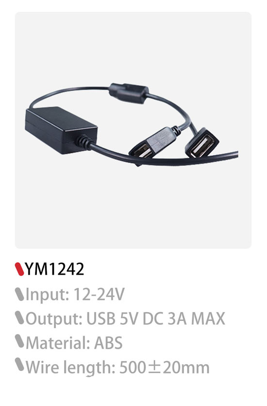 USB charger a,12 24v USB, USB c 24v output