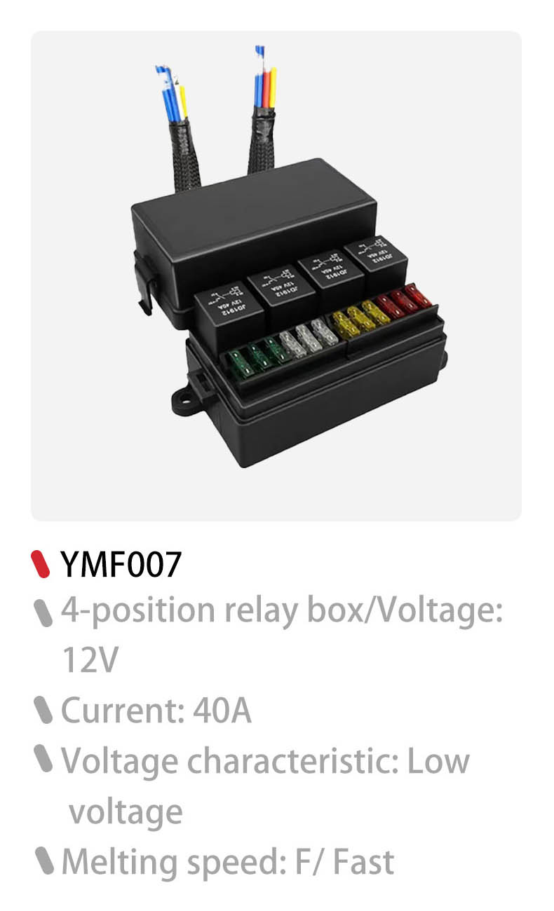 DAMAVO fuse and relay box, relay fuse panel, universal fuse and relay box Manufacturer