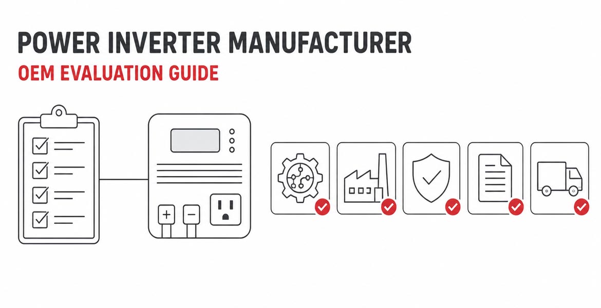 How OEM buyers evaluate a power inverter manufacturer