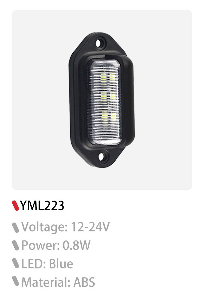 marine courtesy lights, exterior truck lights , custom led trailer tail lights