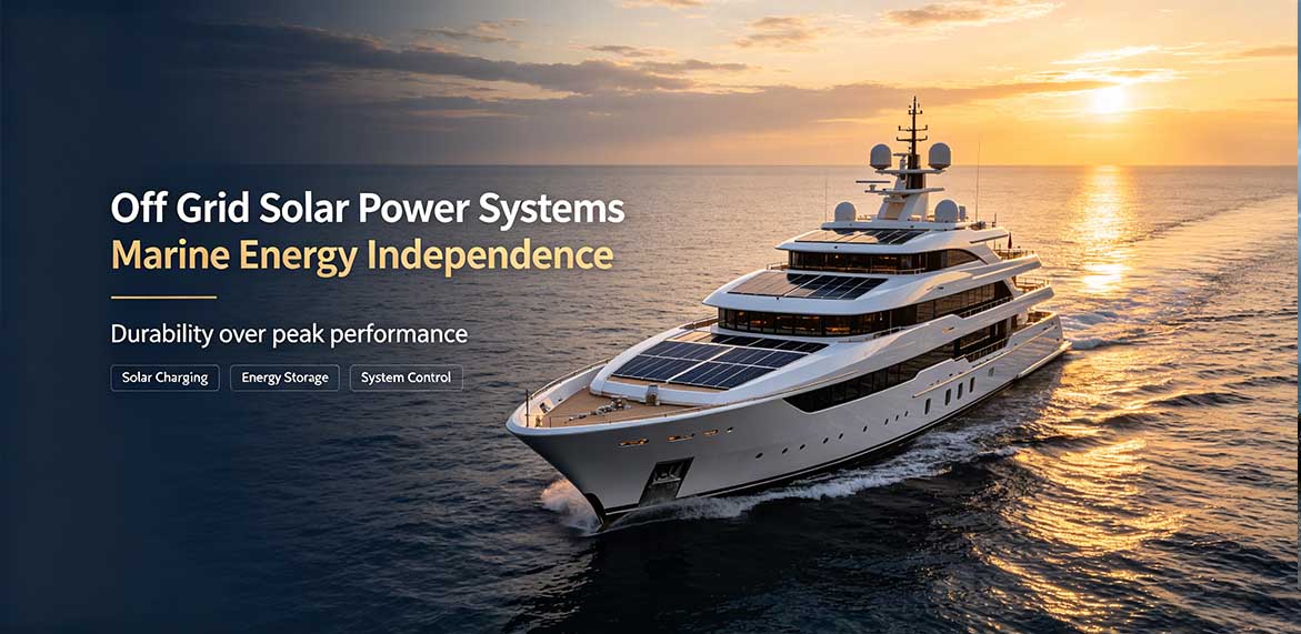 Off Grid Solar Power Systems for Marine Applications