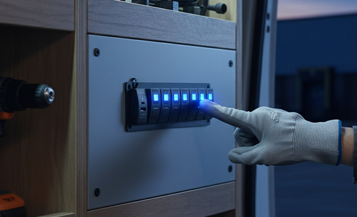 High-Quality USB switch panel, custom boat switch panel, 6 gang switch panel for sale