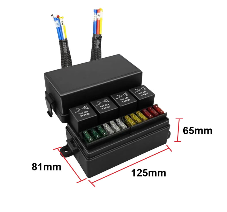 CE fuse and relay box, relay fuse panel, universal fuse and relay box Manufacturer