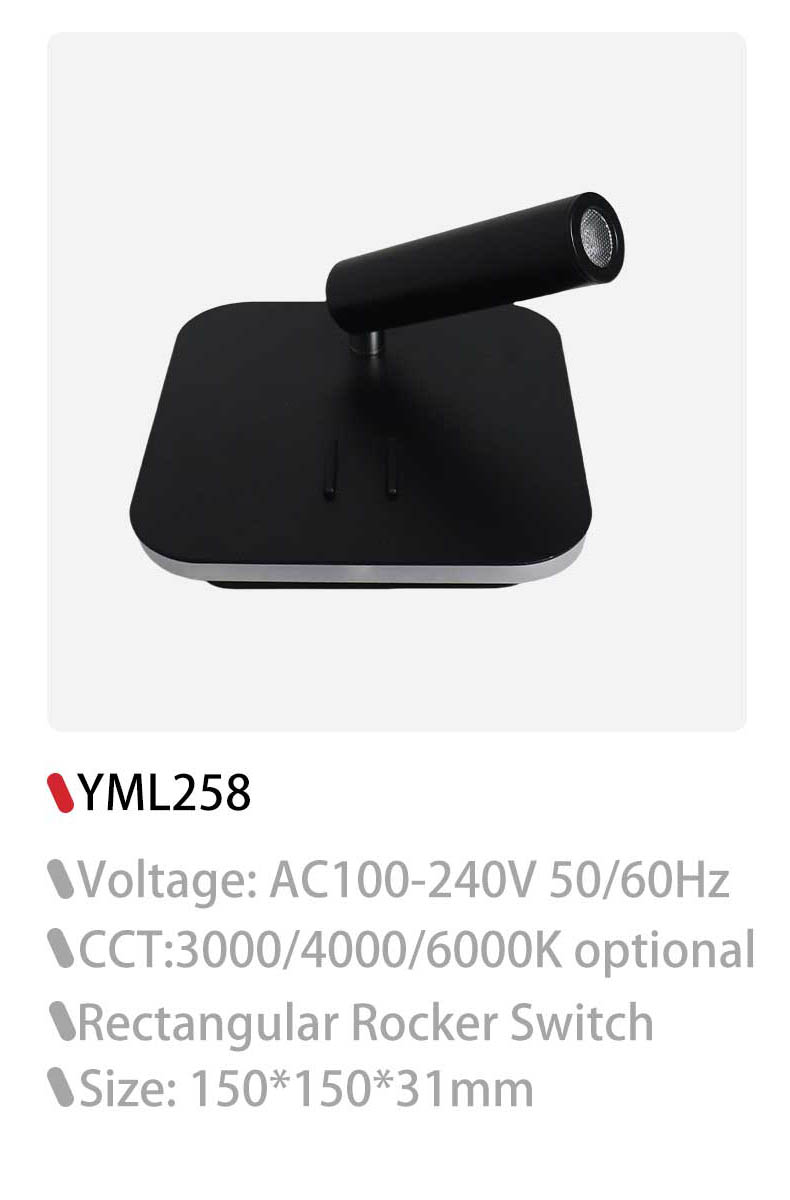 110v wall reading light, wall reading light with USB port, led wall mounted reading light