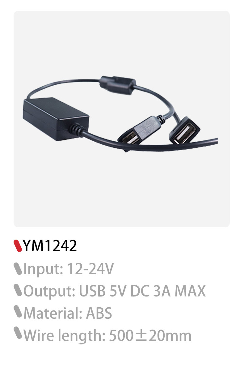 USB charger a,12 24v USB, USB c 24v output