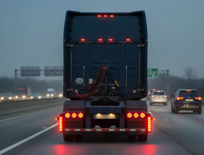 FCC truck marker lights, truck side lights, truck signal lights for sale
