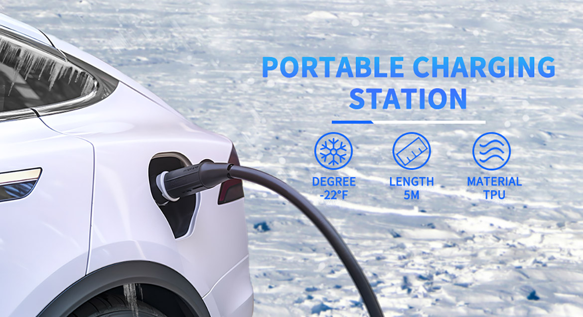 ROHS portable ev car battery charger, portable ev car charger, ev portable car charger Supplier