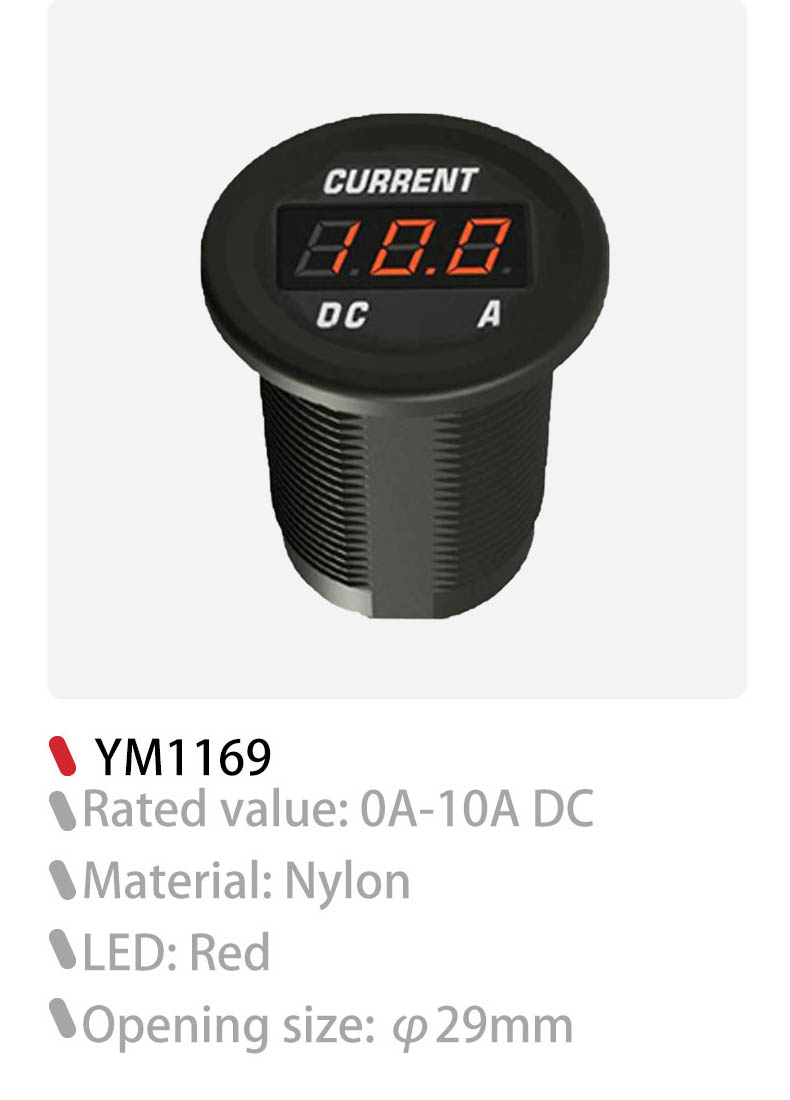 ammeter and voltmeter,digital ammeter and voltmeter,12v voltage current meter