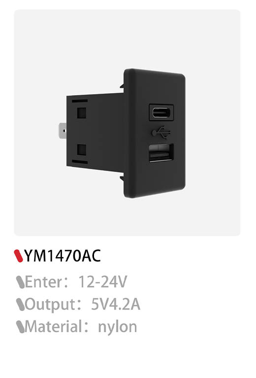 DAMAVO 24v usb c ,truck 24v usb charger ,usb c to 24v for sale