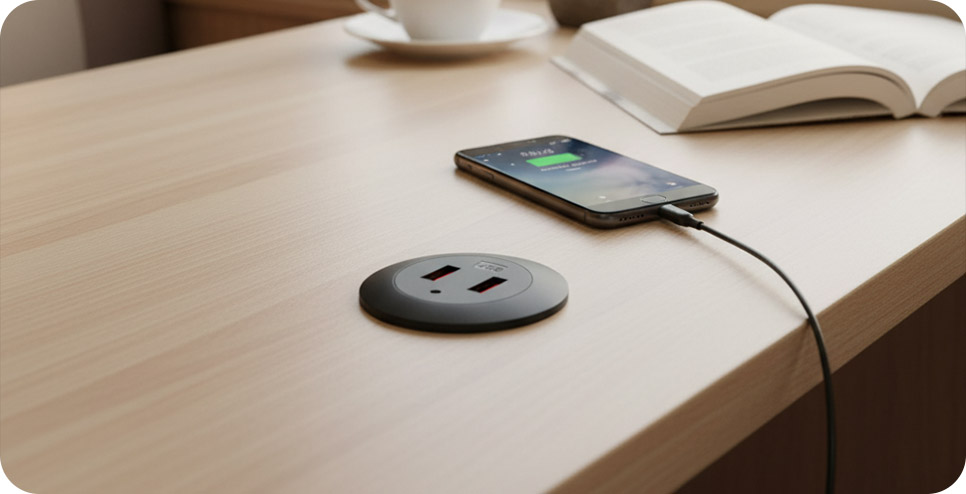 wholesale dual USB charger, USB socket, USB charger outlet Factory