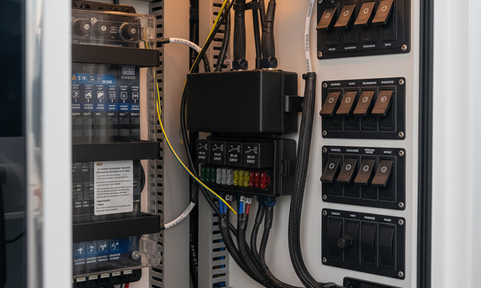 4 fuse and relay box, relay fuse panel, universal fuse and relay box Factory