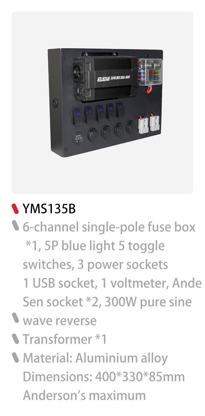 wholesale boat switch panel custom rocker switch panel switch panel for truck Supplier