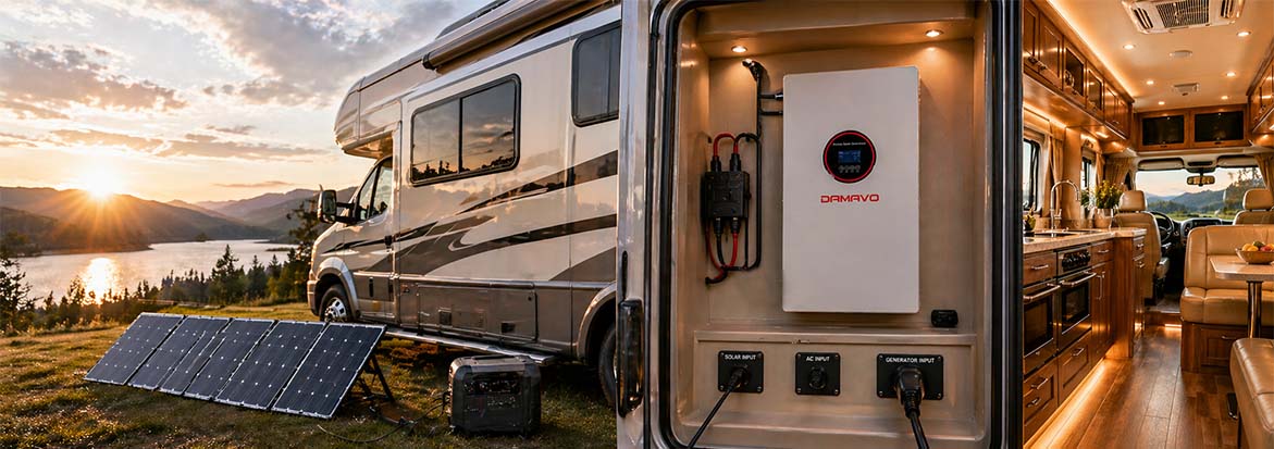 DAMAVO Off Grid Solar Power Systems for RV Applications