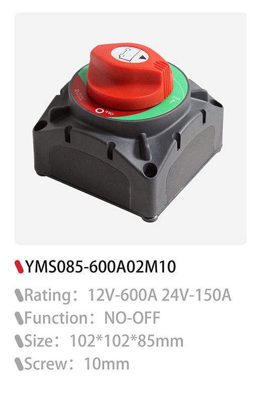 DAMAVO battery isolator switch Support
