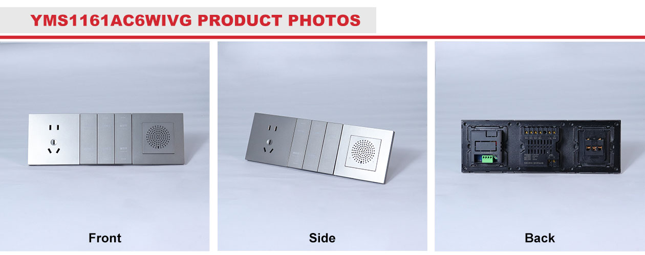 aluminum switch panel, 12v USB switch panel, wall socket with USB port